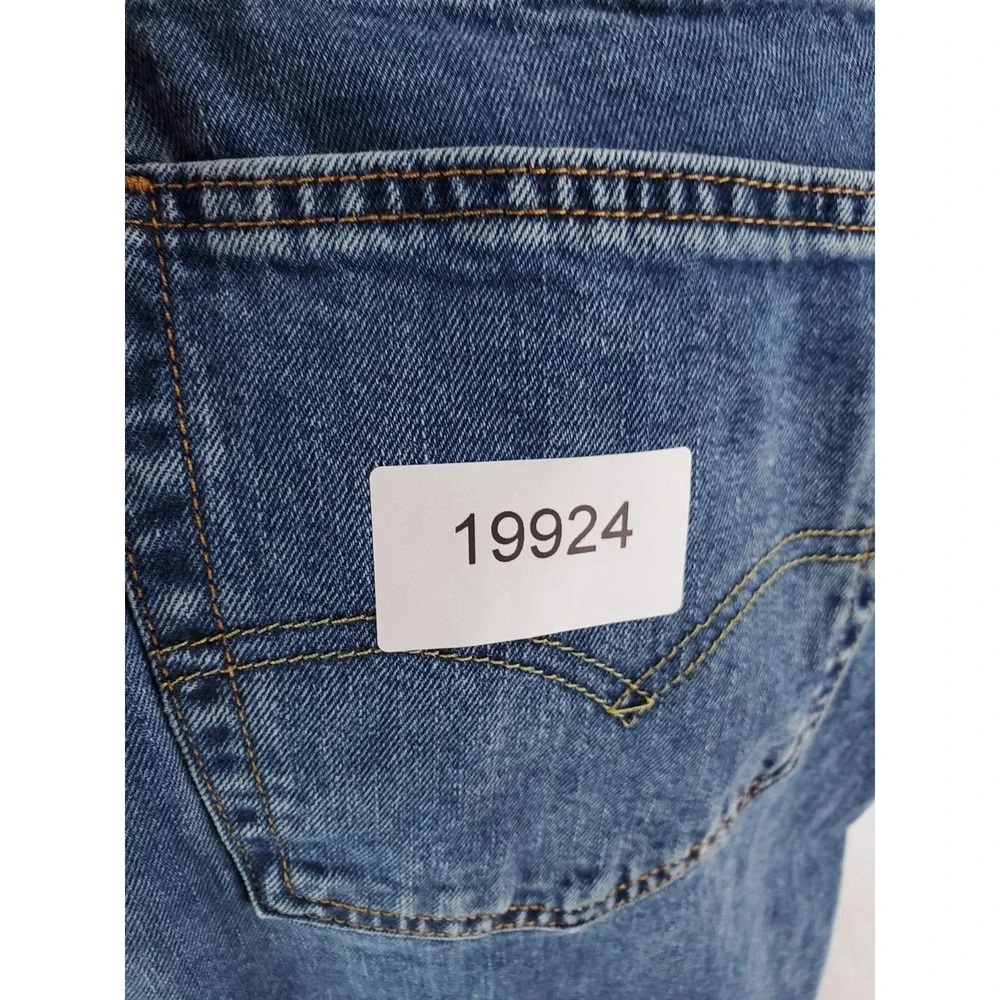 Levis 505 Jeans Mens 38x32 Blue Denim Straight Fit Medium Wash 505-1936 Classic